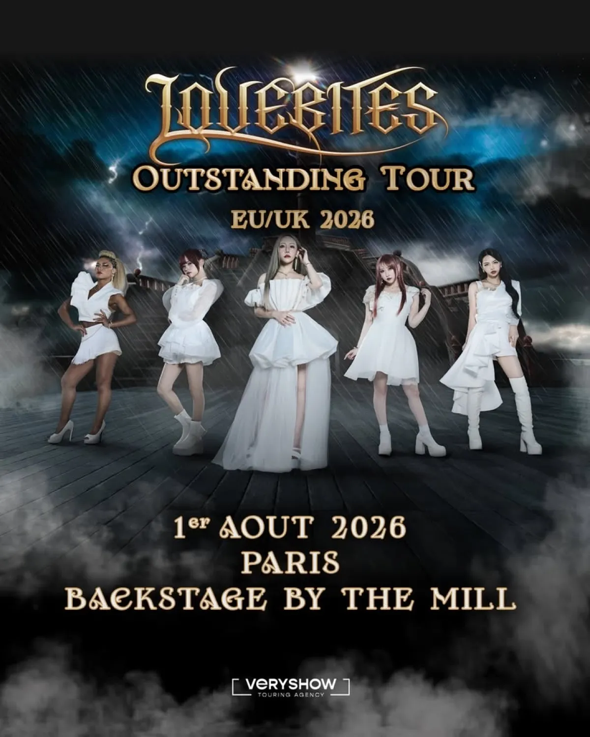 Lovebites at O'Sullivans Backstage By The Mill Tickets