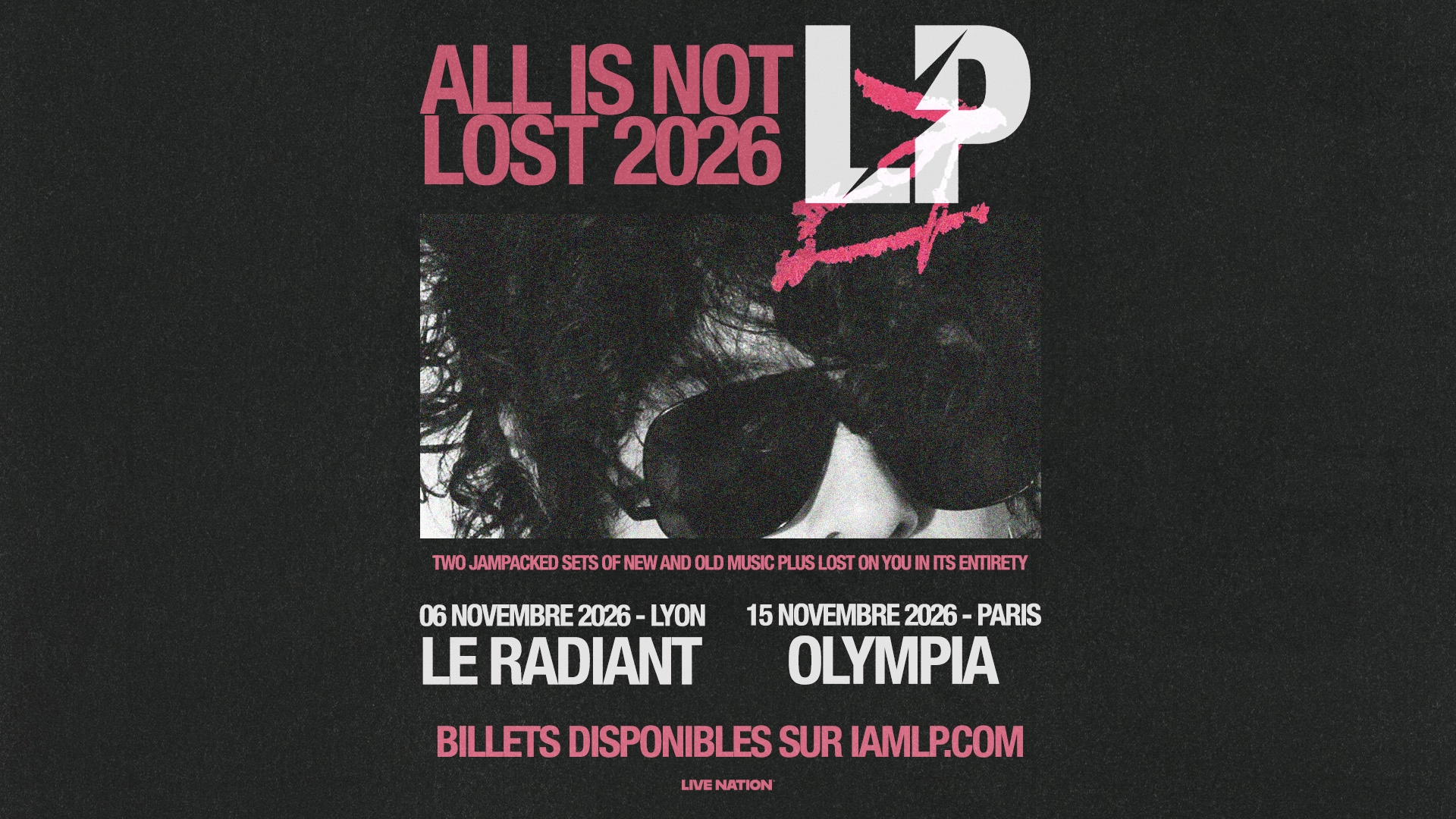 LP - All Is Not Lost Tour al Olympia Tickets