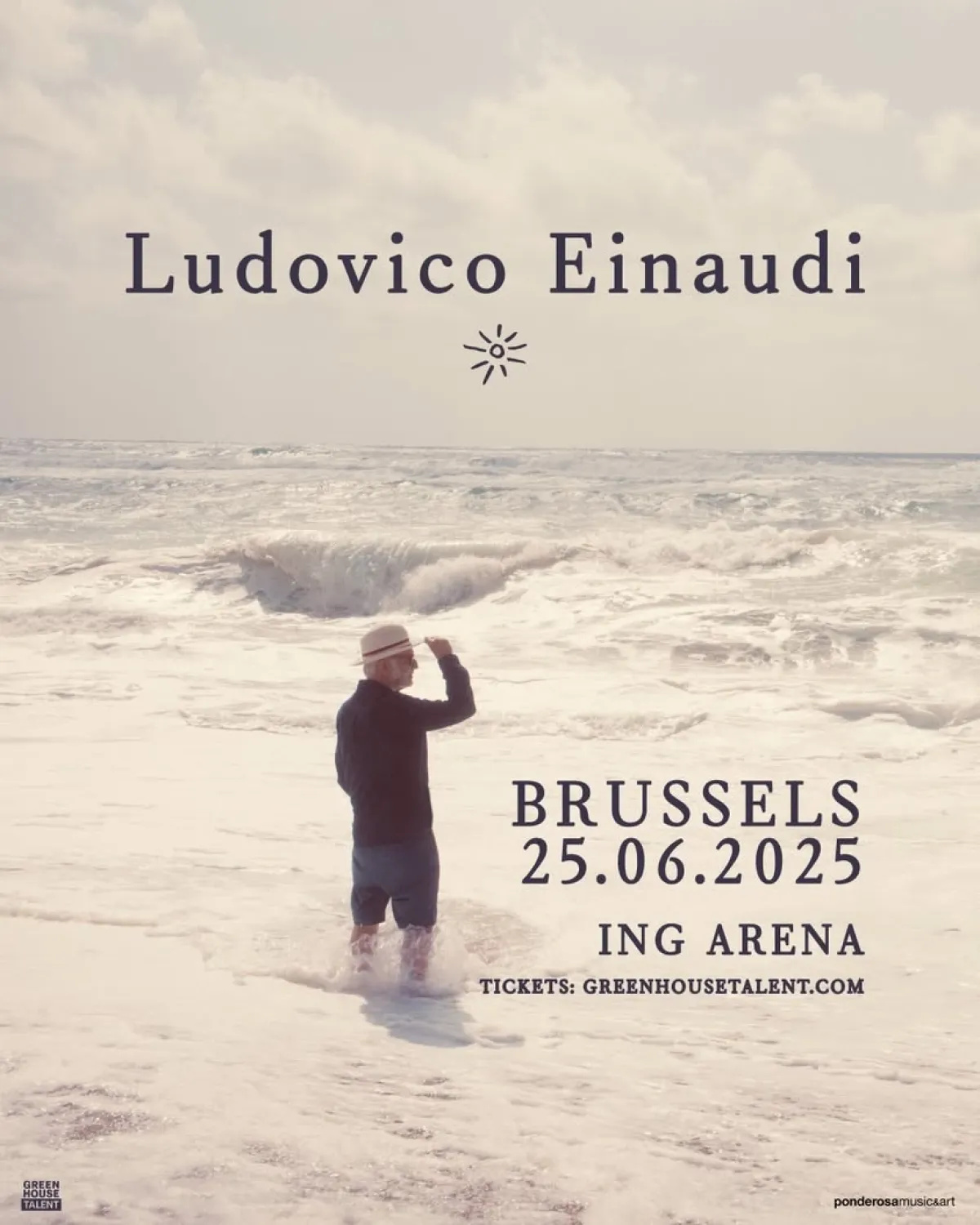 Billets Ludovico Einaudi (ING Arena - Bruxelles)
