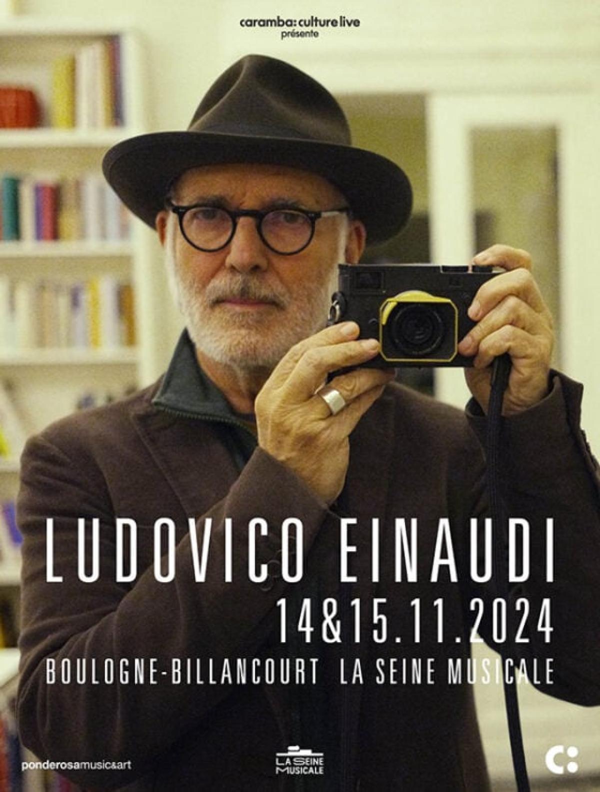 Ludovico Einaudi in der La Seine Musicale Tickets