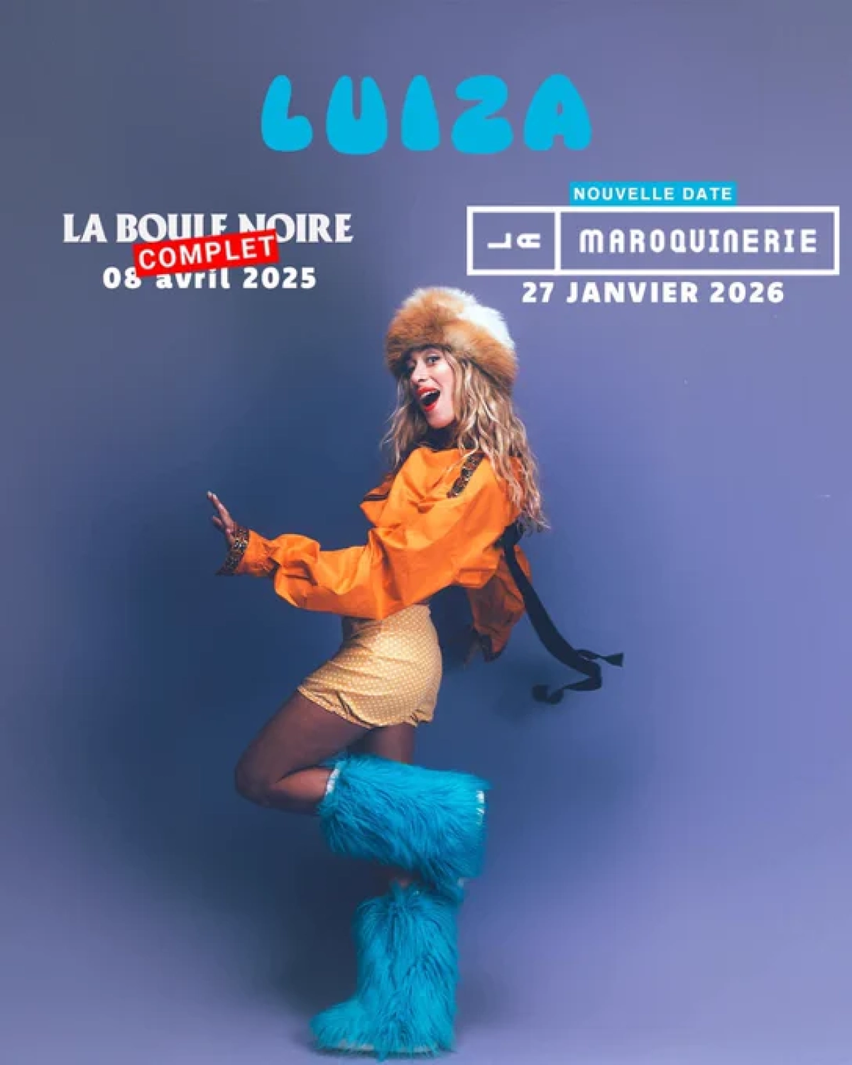 Billets Luiza (La Maroquinerie - Paris)