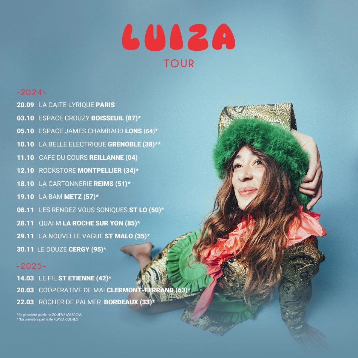 Billets Luiza (Rockstore - Montpellier)