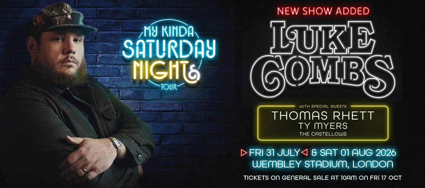 Billets Luke Combs (Wembley Stadium - Londres)