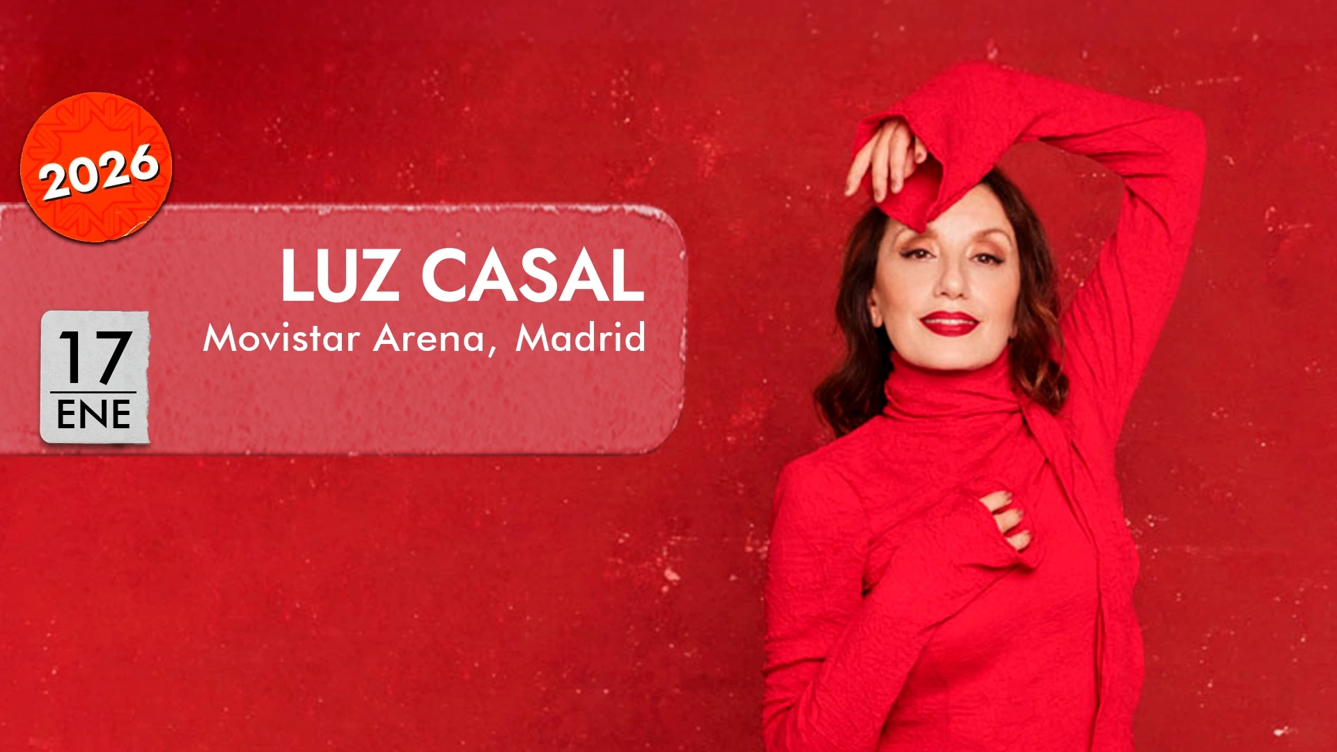 Billets Luz Casal (Movistar Arena Madrid - Madrid)