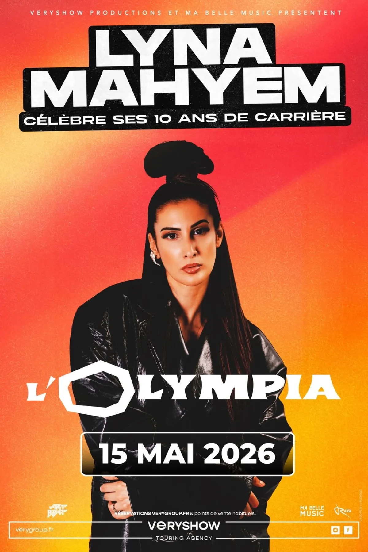 Lyna Mahyem al Olympia Tickets