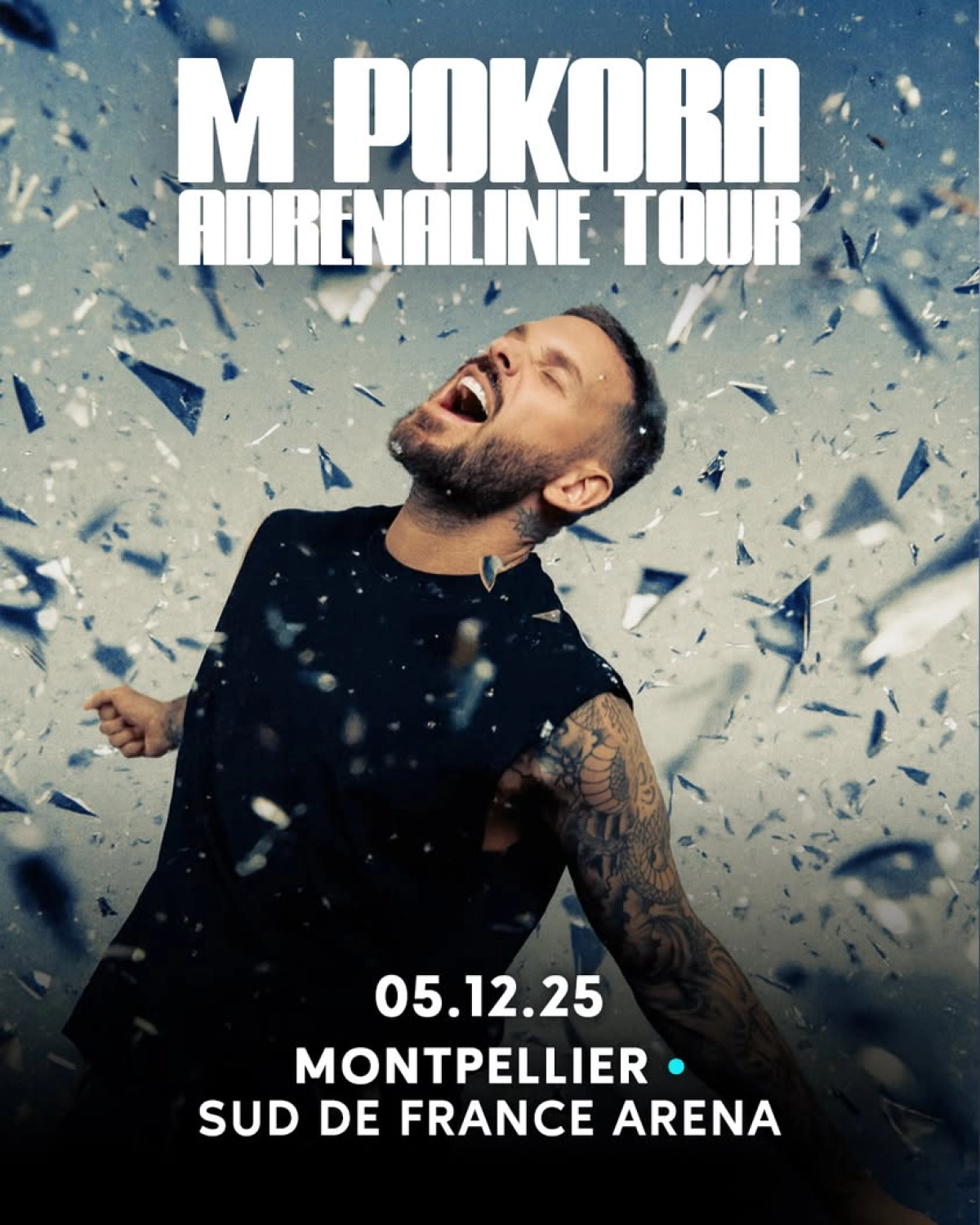 M. Pokora al Sud de France Arena Tickets