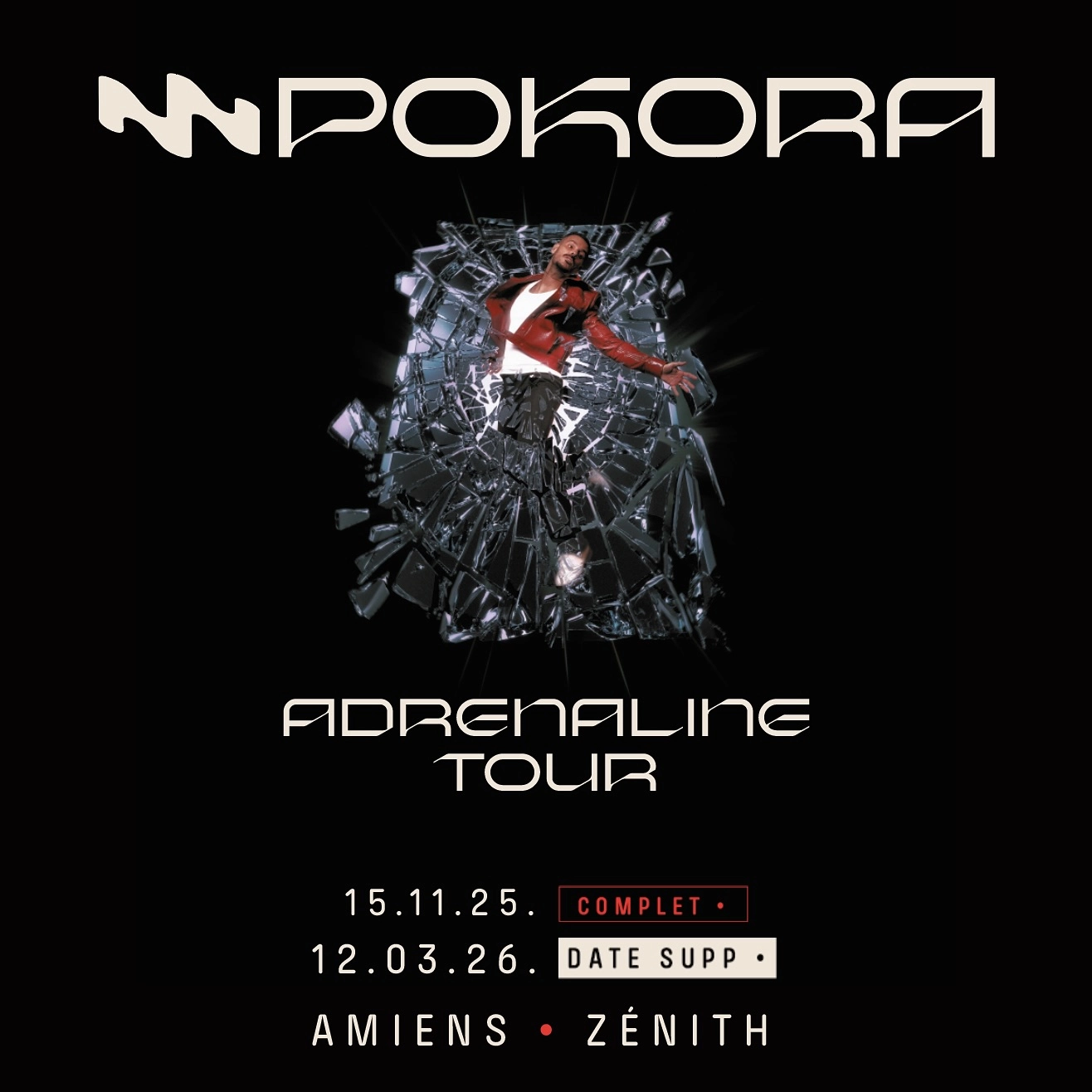 Billets M. Pokora (Zenith Amiens - Amiens)