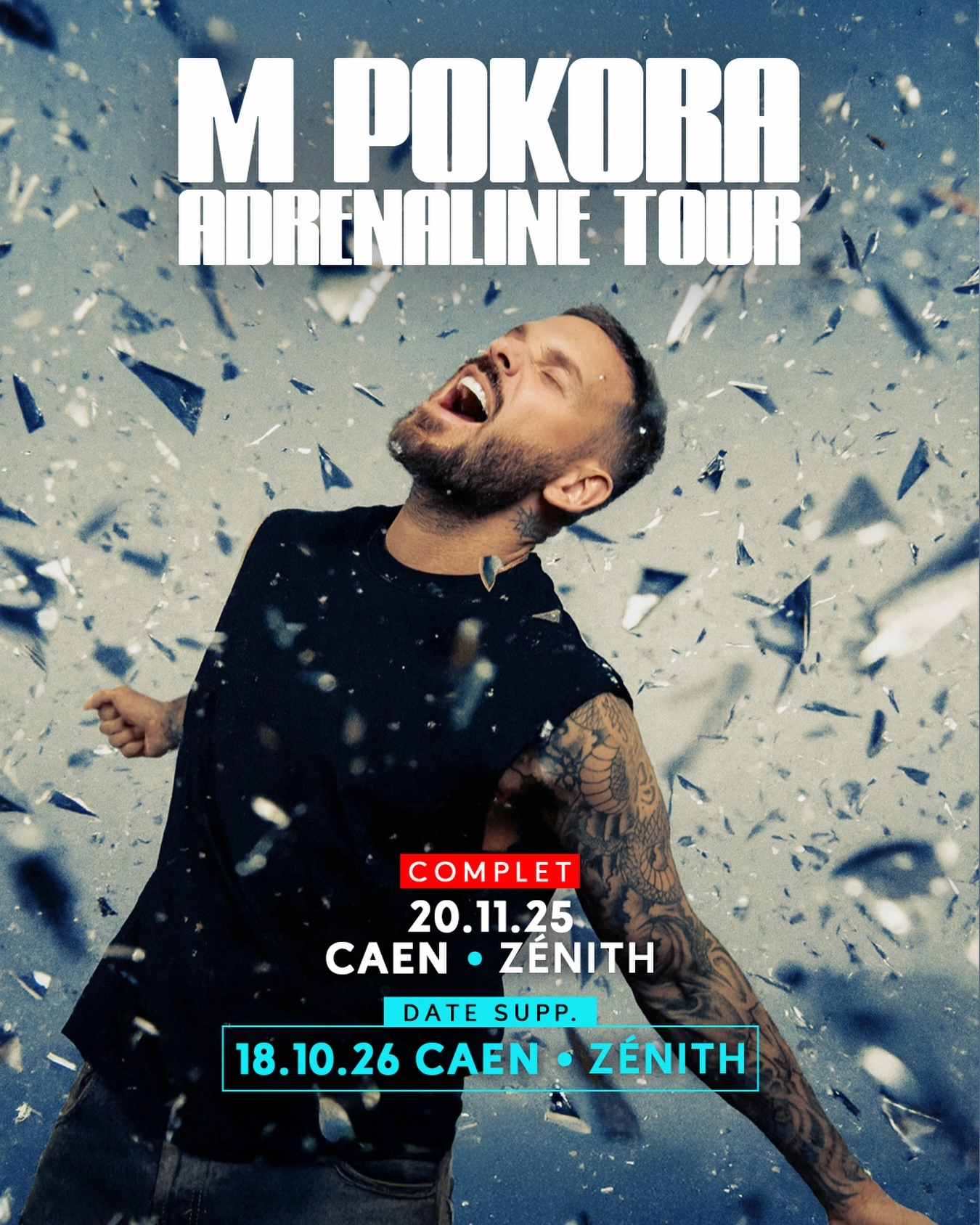 Billets M. Pokora (Zenith Caen - Caen)