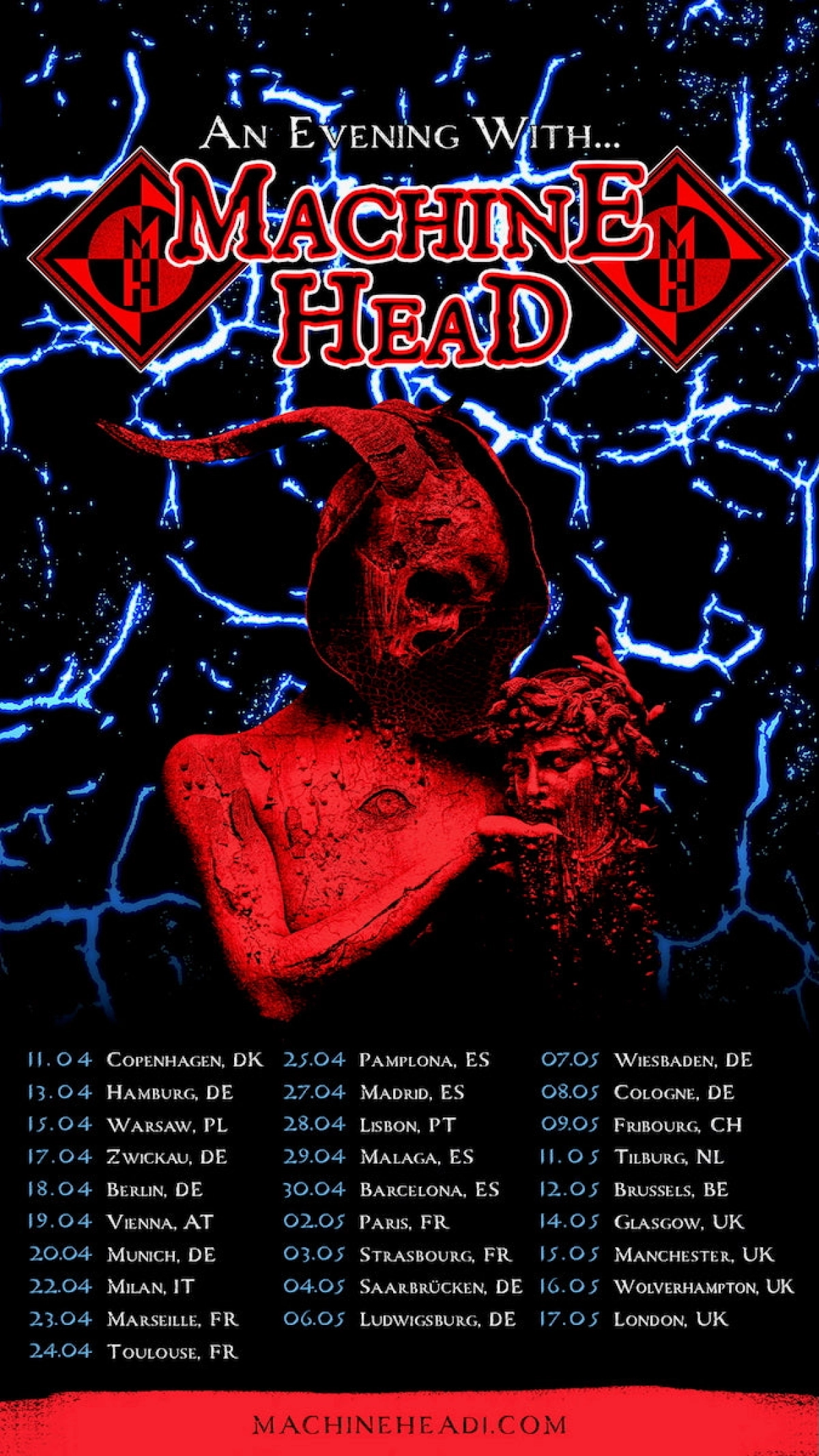 Billets Machine Head (Inselpark Arena - Hambourg)