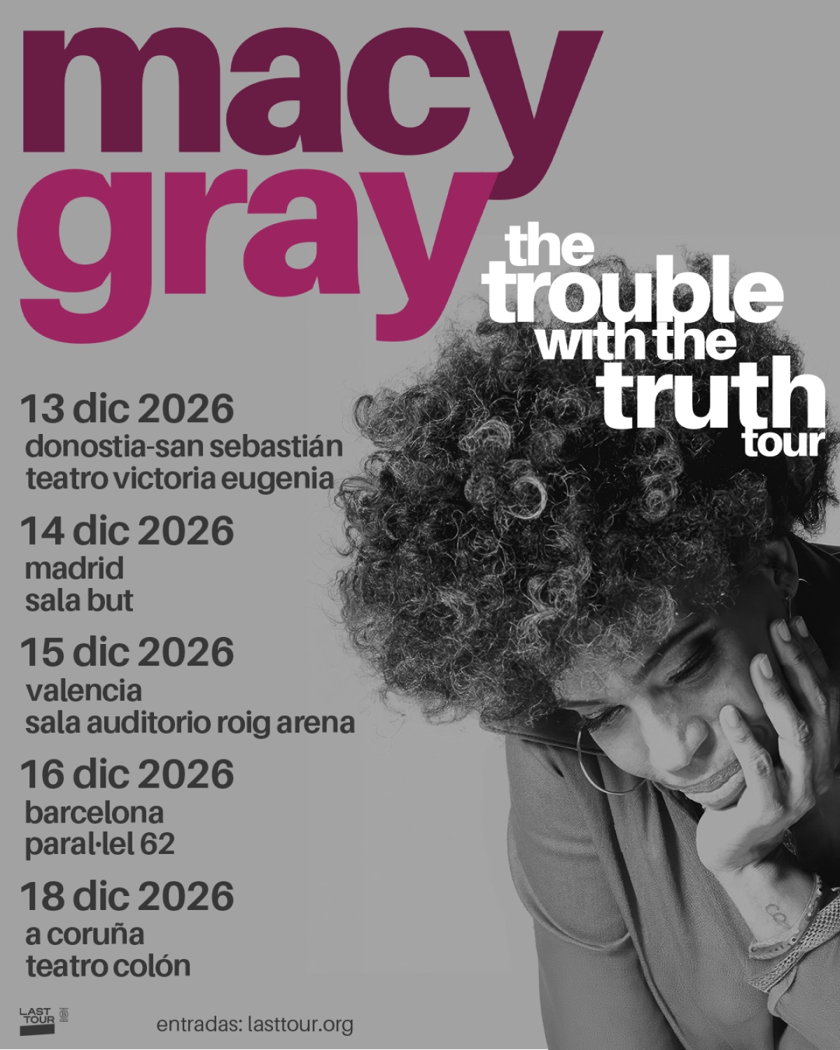Macy Gray at Paral-lel 62 Tickets