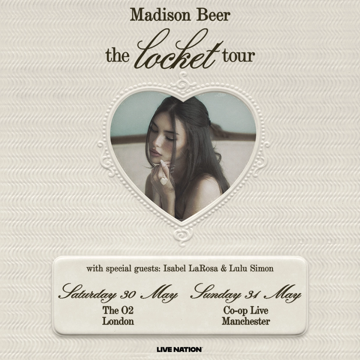 Madison Beer al Co-op Live Tickets