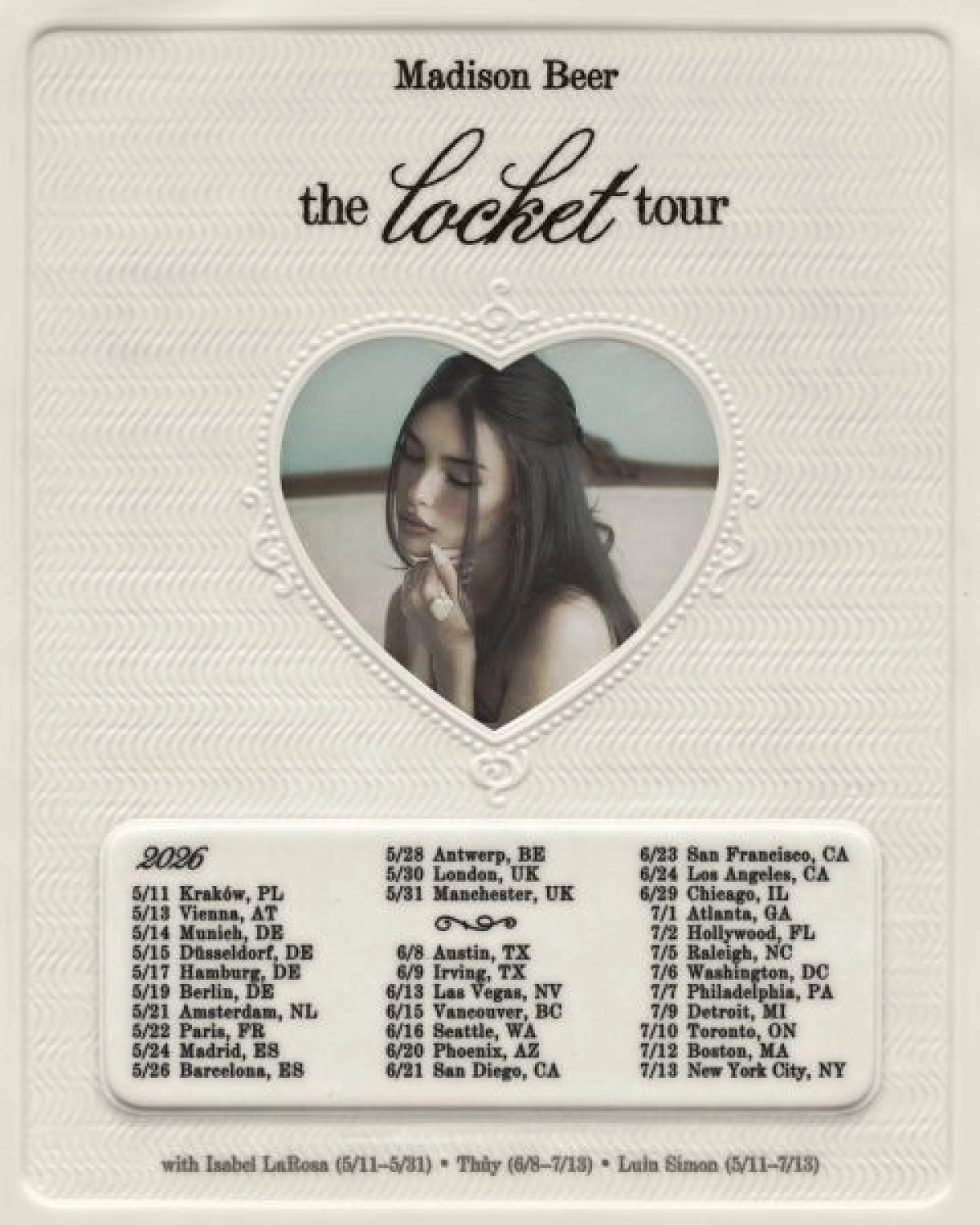 Billets Madison Beer (Hard Rock Live Hollywood - Hollywood)