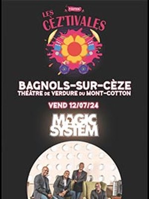 Magic System en Theatre De Verdure Du Mont Cotton Tickets