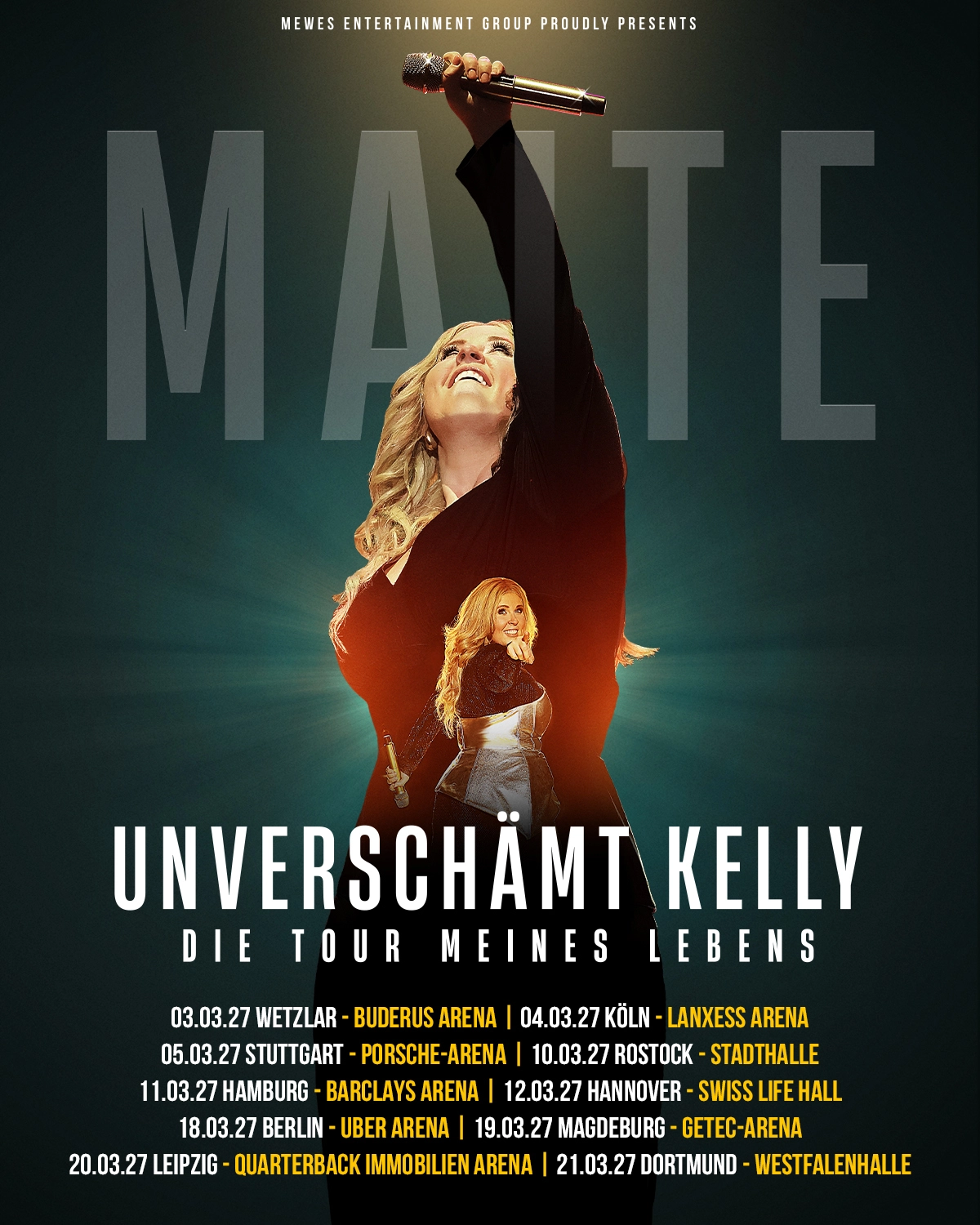 Maite Kelly in der Barclays Arena Tickets