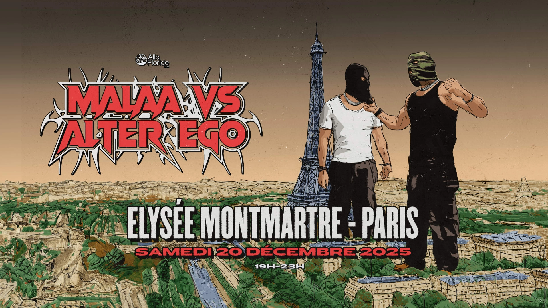 Billets Malaa (Elysee Montmartre - Paris)