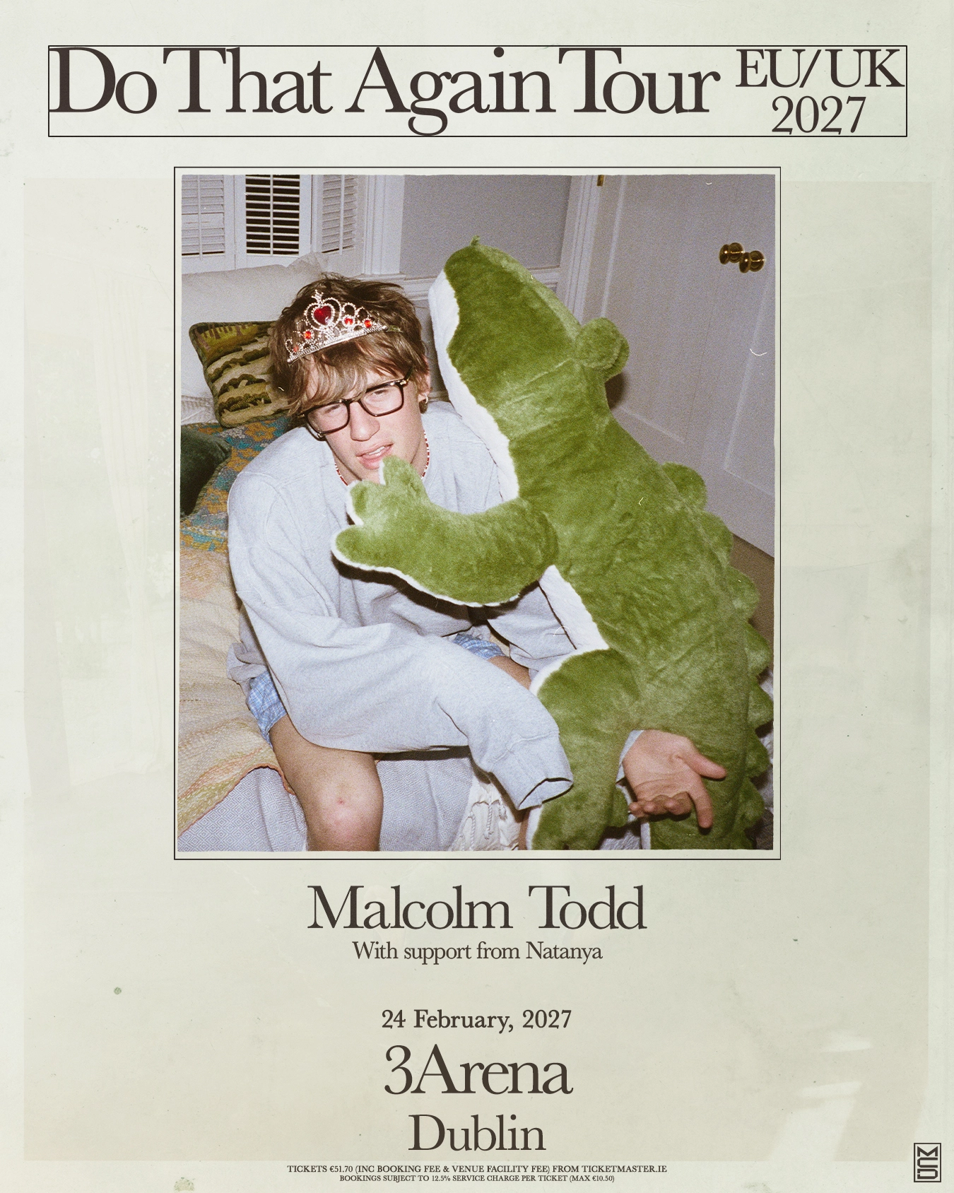 Billets Malcolm Todd (3Arena Dublin - Dublin)