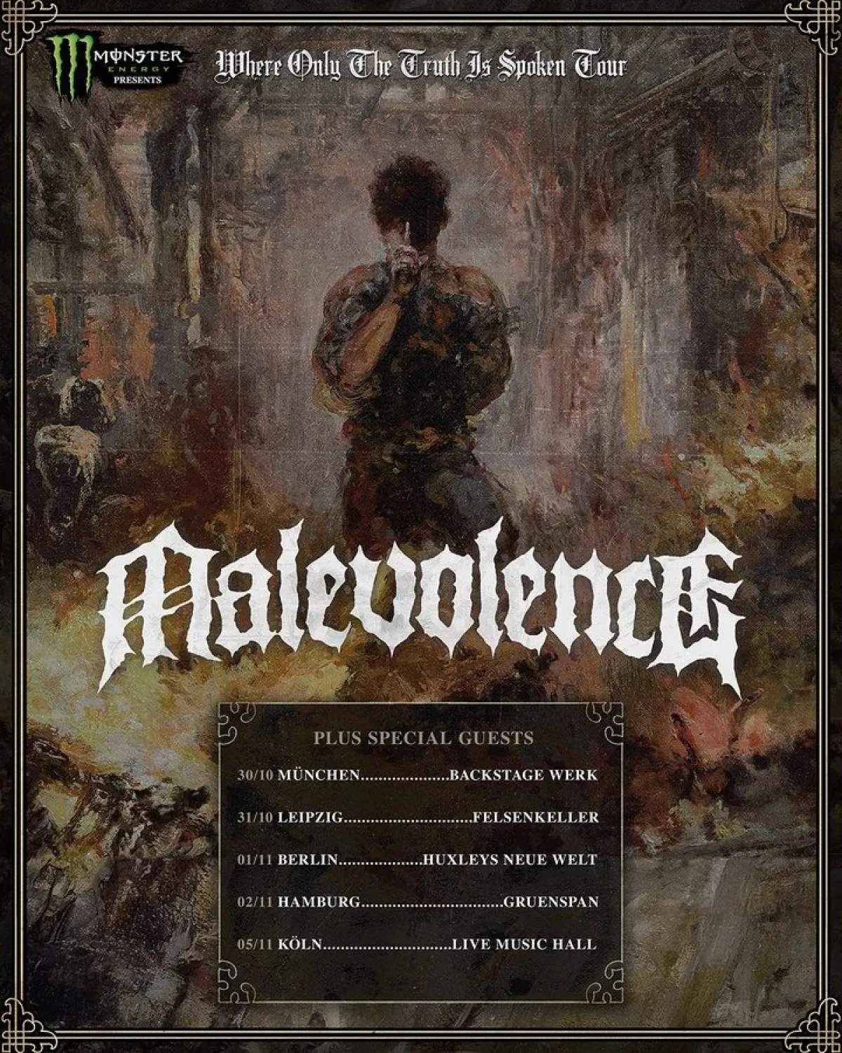 Billets Malevolence (Felsenkeller Leipzig - Leipzig)