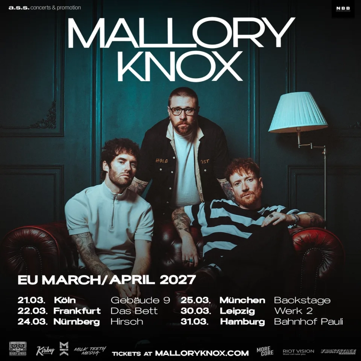 Mallory Knox in der Gebäude 9 Tickets