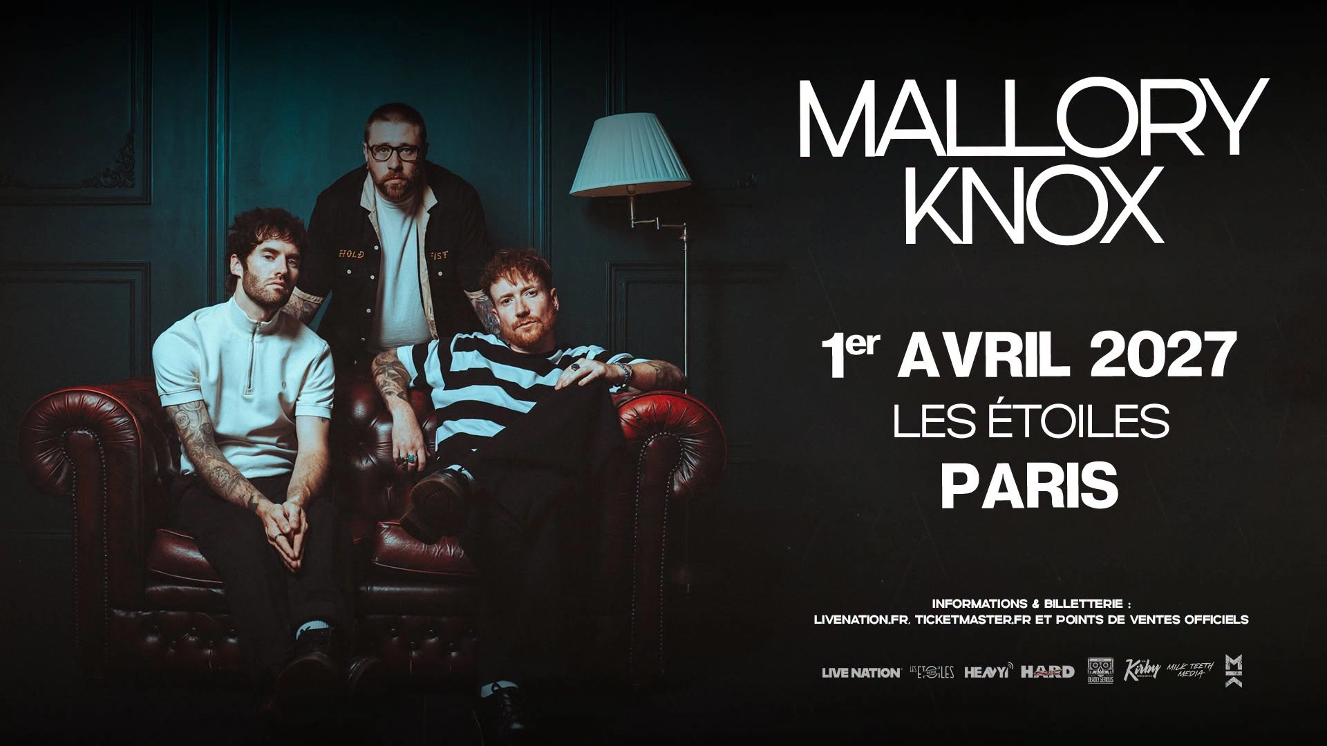 Mallory Knox at Les Etoiles Tickets