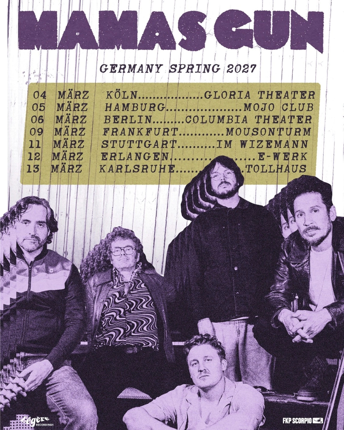 Billets Mamas Gun (Mojo Club - Hambourg)
