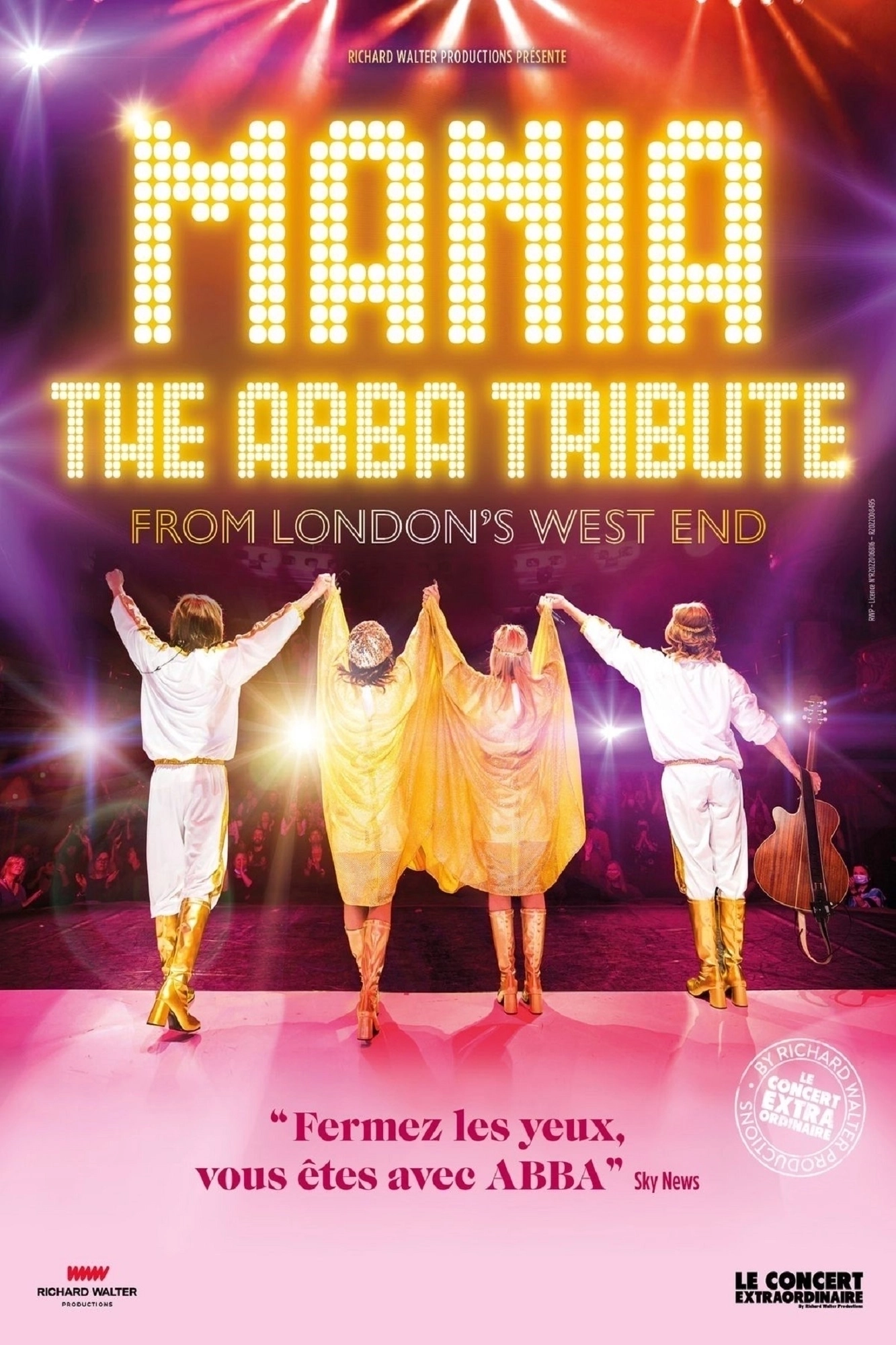 Billets Mania - The Abba Tribute (Le Cube Troyes - Troyes)