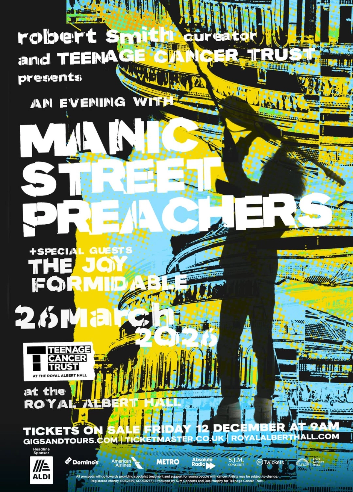 Manic Street Preachers al Royal Albert Hall Tickets