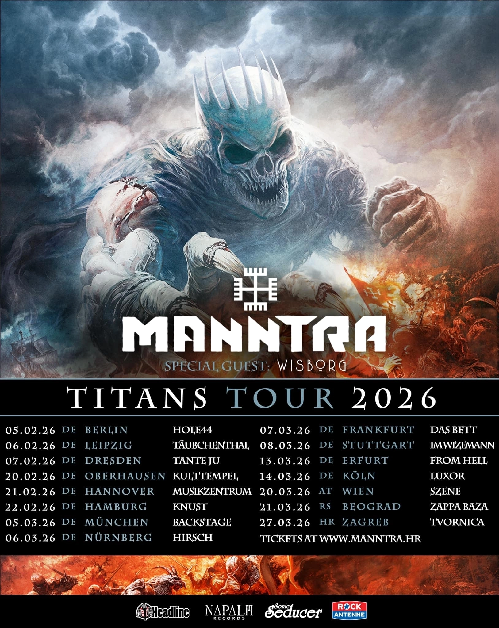 Billets Manntra (Luxor Cologne - Cologne)