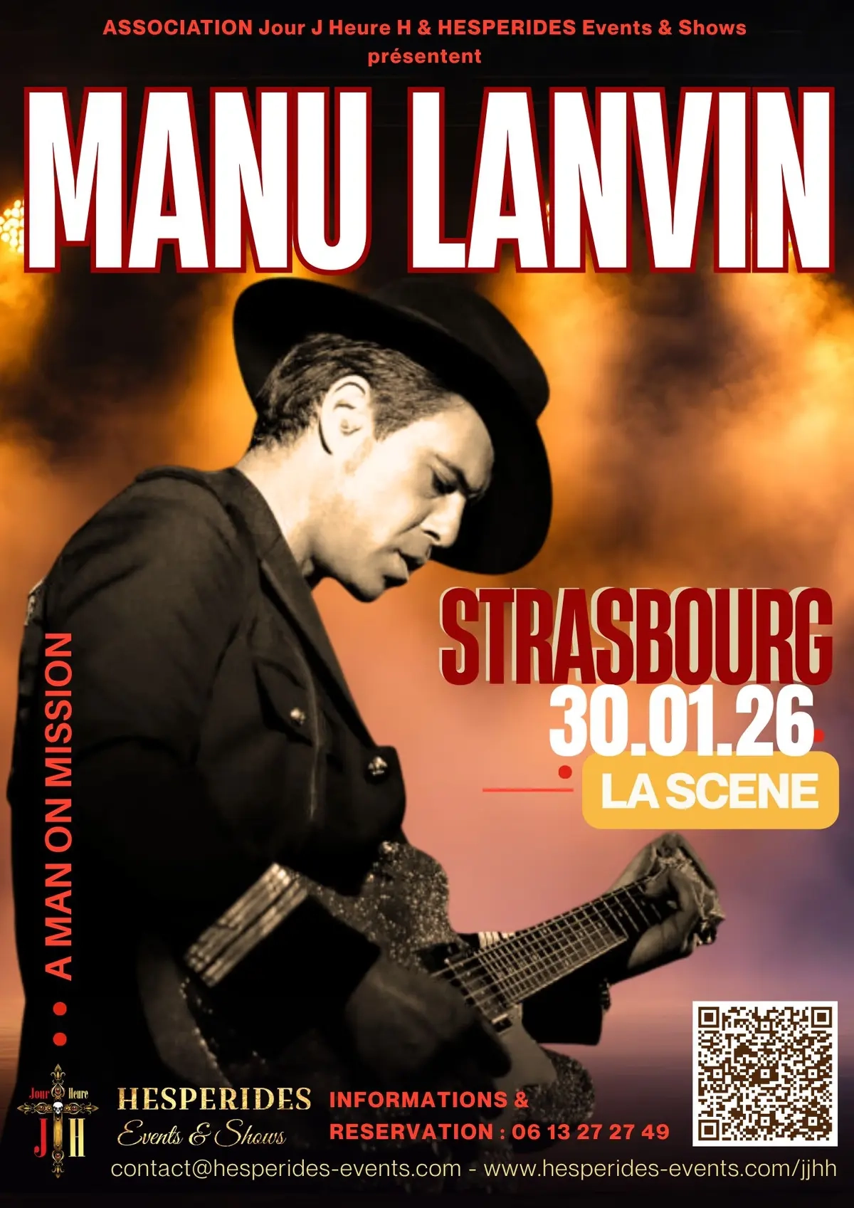 Manu Lanvin en La Scene de Strasbourg Tickets