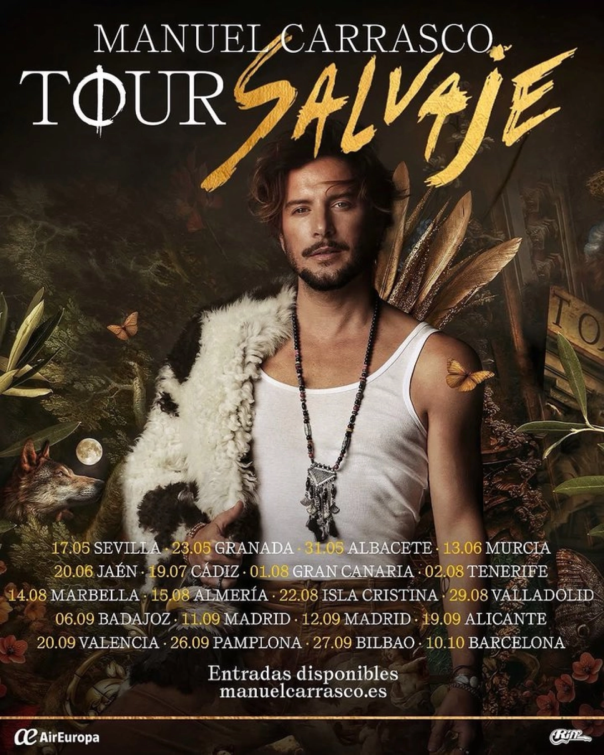 Manuel Carrasco en Movistar Arena Madrid Tickets