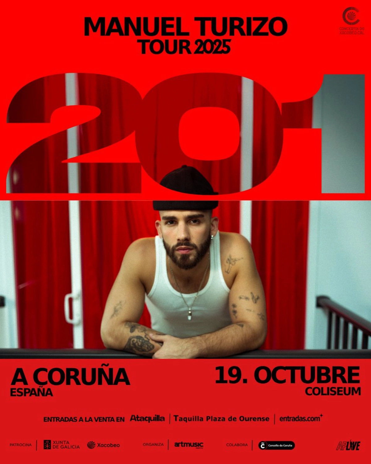 Billets Manuel Turizo (Coliseum da Coruna - La Coruna)