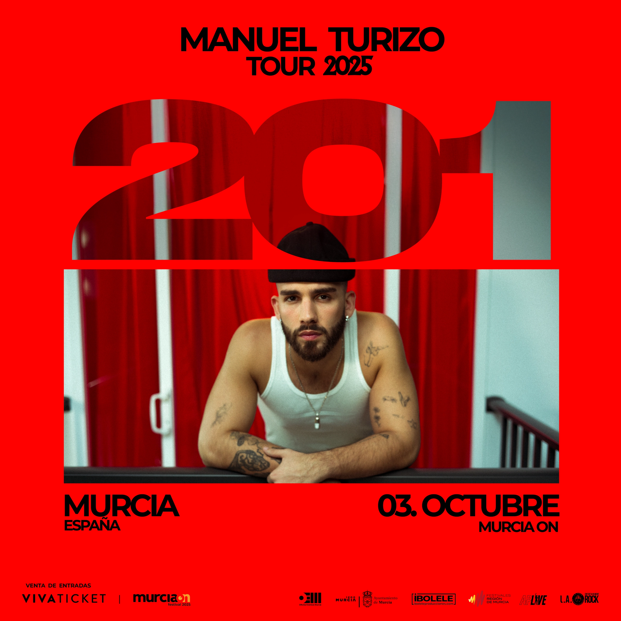 Billets Manuel Turizo (Plaza de Toros de Murcia - Murcia)