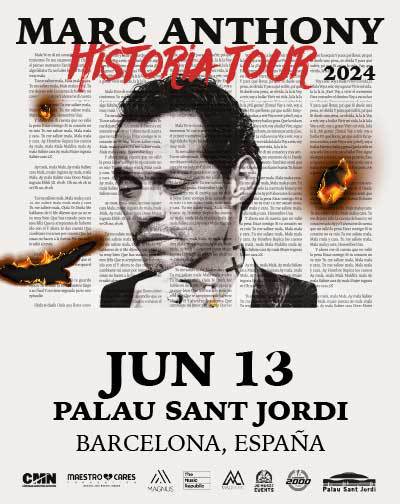 Marc Anthony at Palau Sant Jordi Tickets