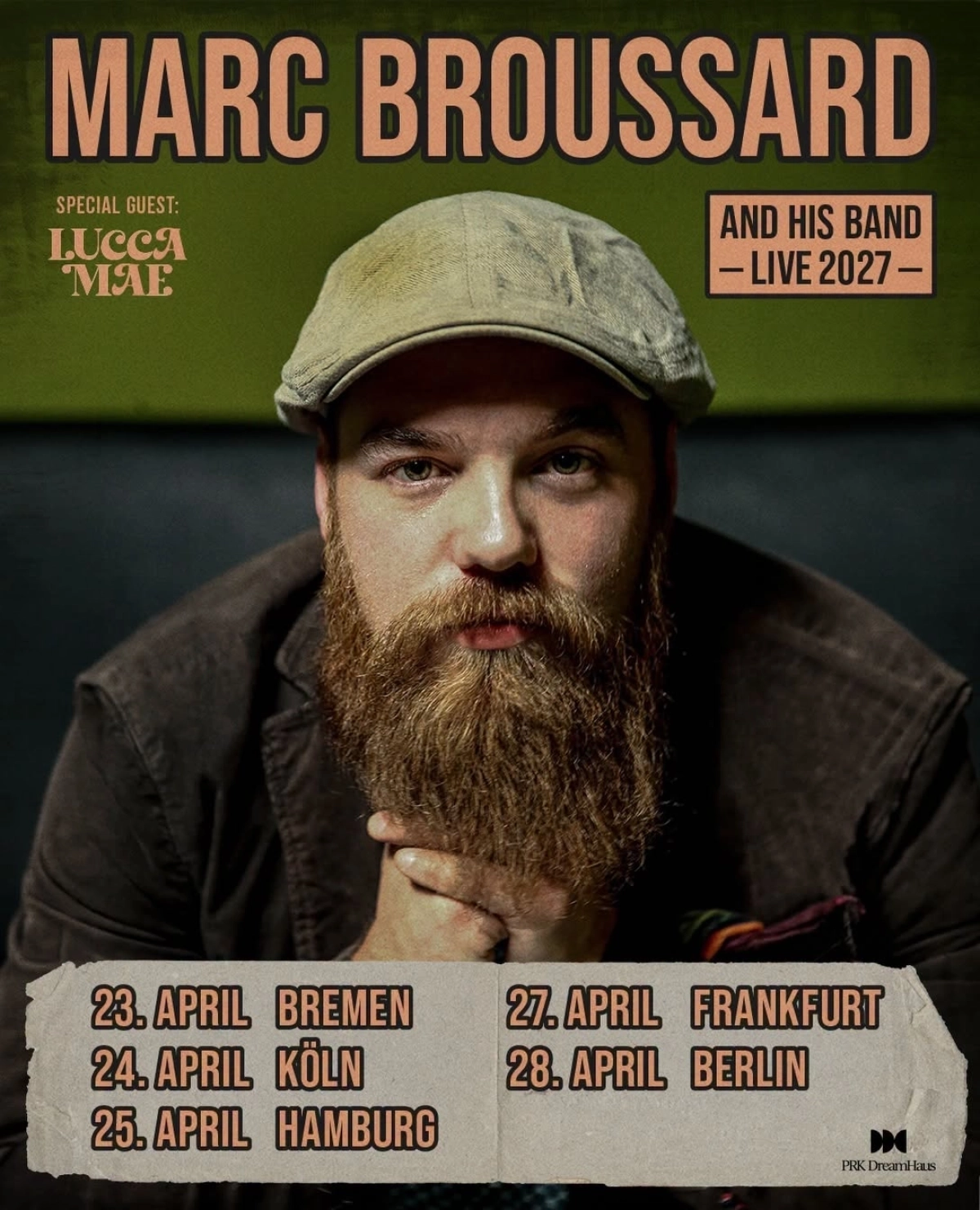 Marc Broussard in der Columbia Theater Tickets