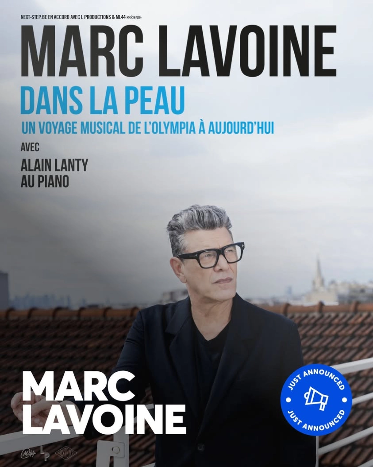 Billets Marc Lavoine (Cirque Royal Bruxelles - Bruxelles)