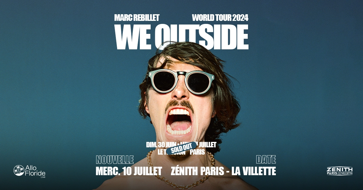 Marc Rebillet en Zenith Paris Tickets