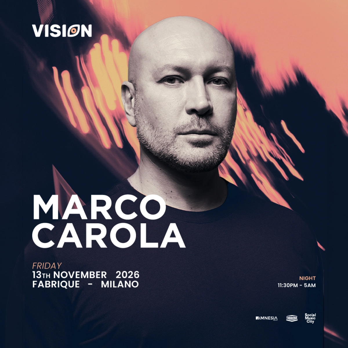 Marco Carola in der Fabrique Milano Tickets