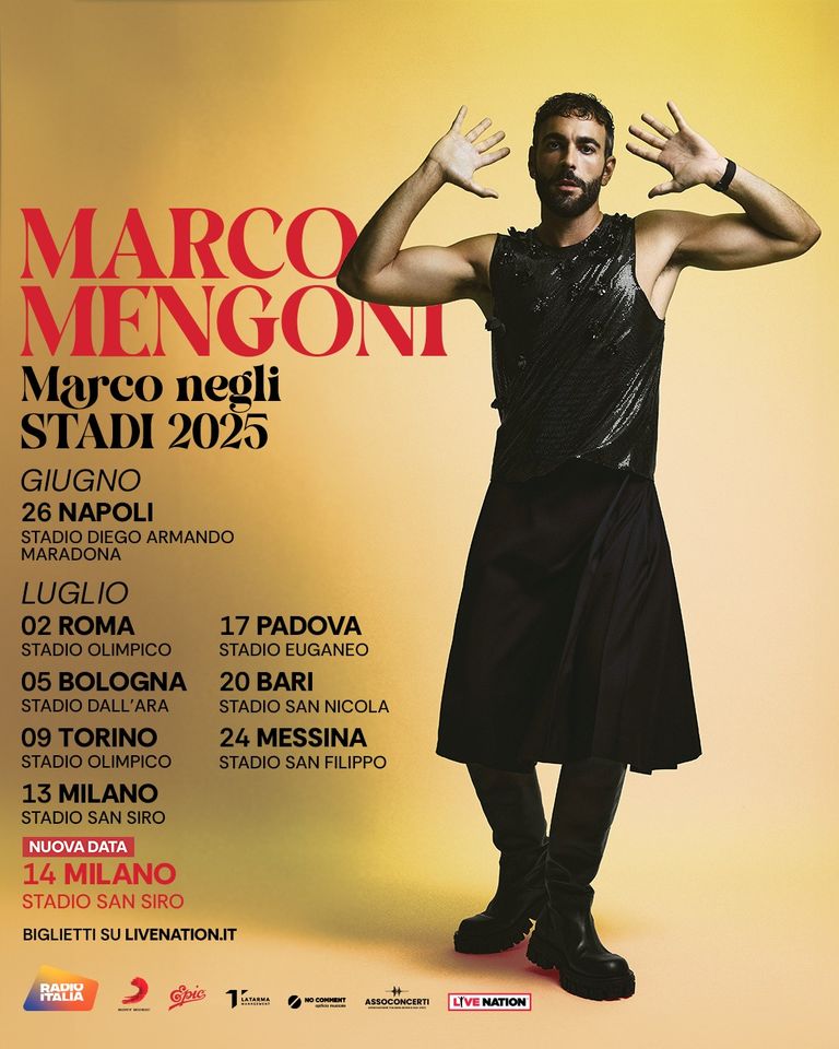 Billets Marco Mengoni (San Siro - Milan)