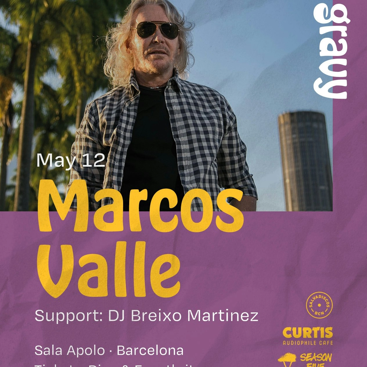 Marcos Valle en Sala Apolo Tickets