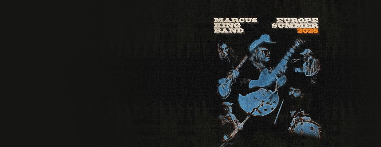 Billets Marcus King Band: 2025 European Tour (Muffathalle - Munich)