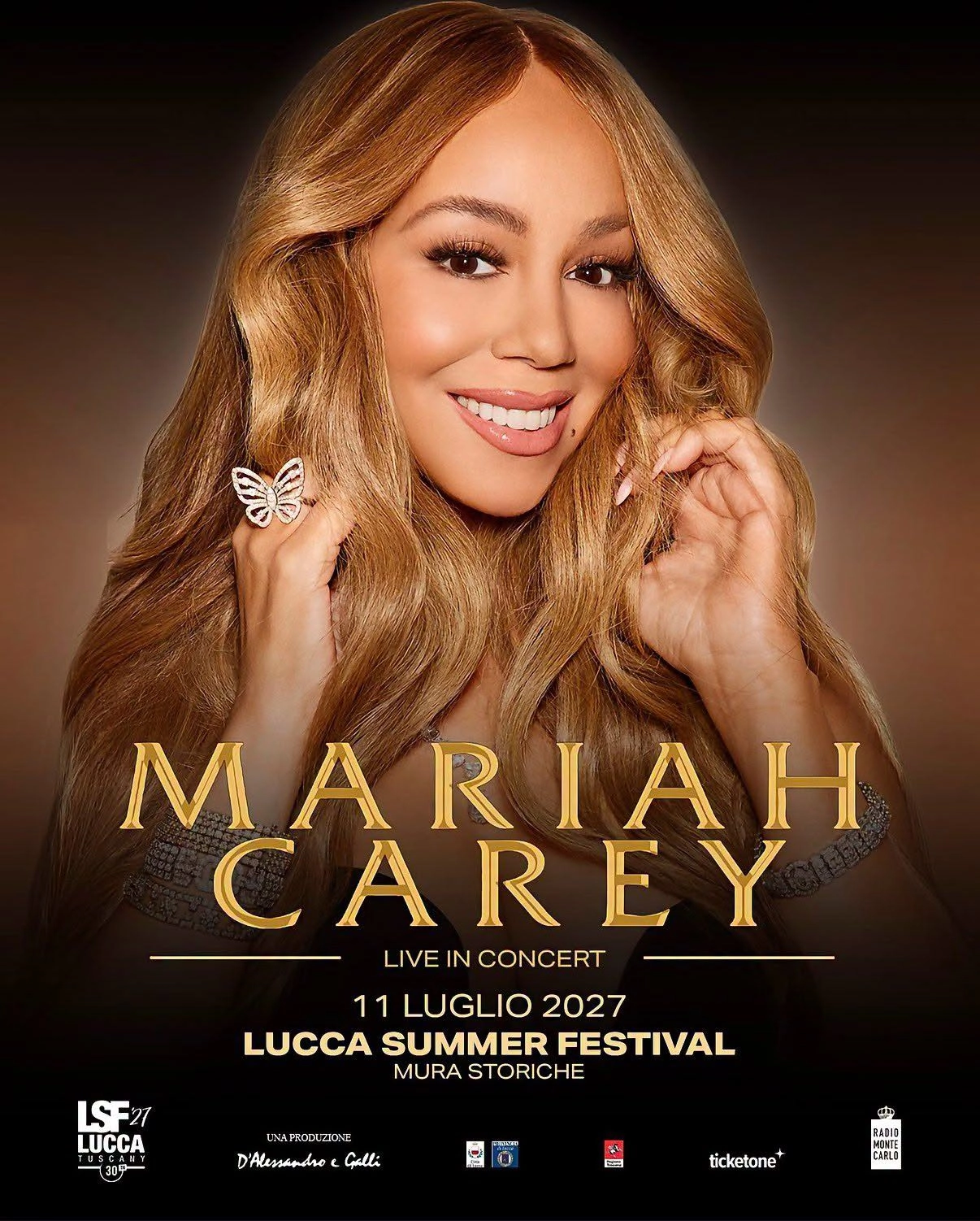 Mariah Carey al Mura di Lucca Tickets