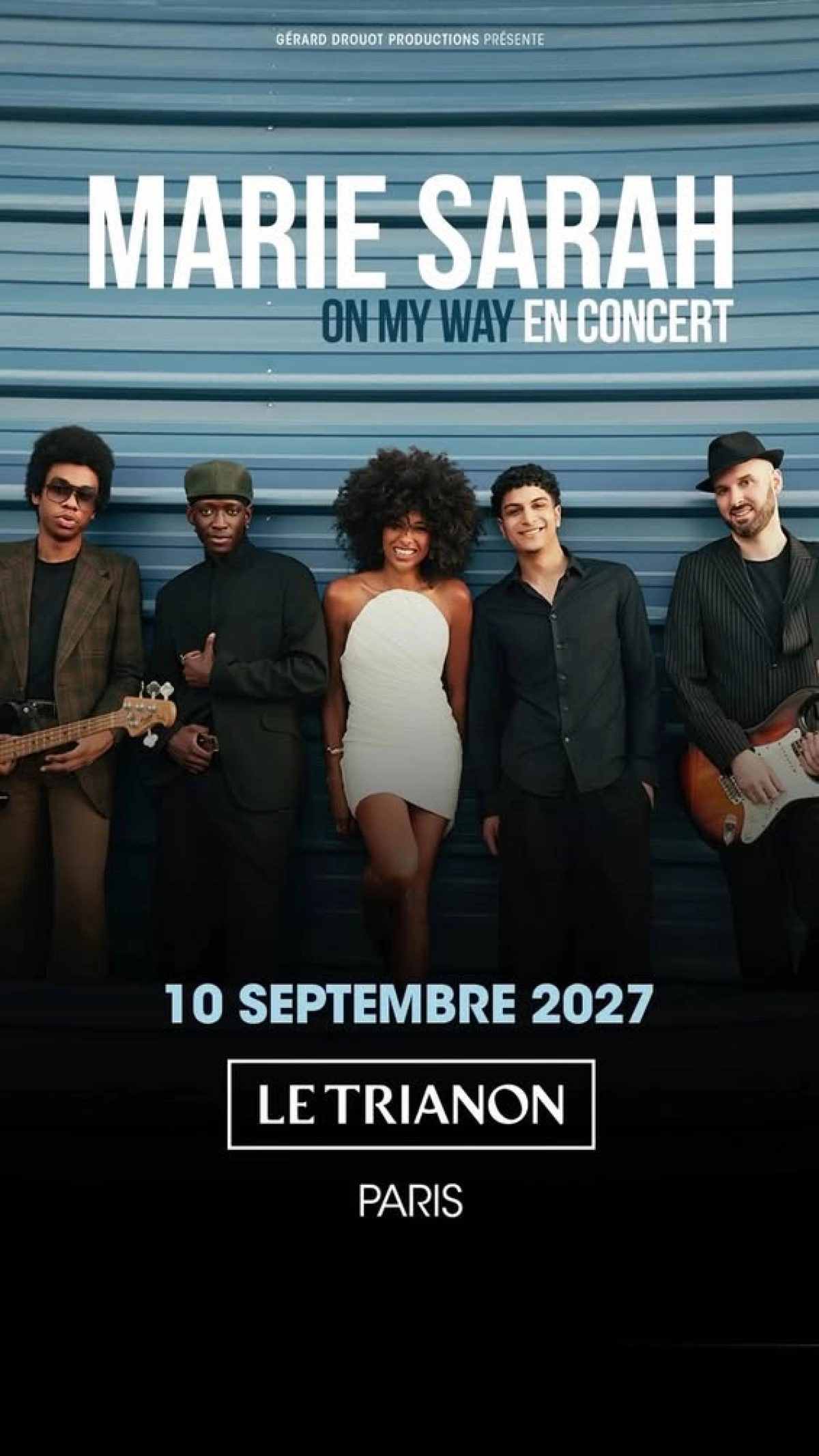 Billets Marie Sarah (Le Trianon - Paris)