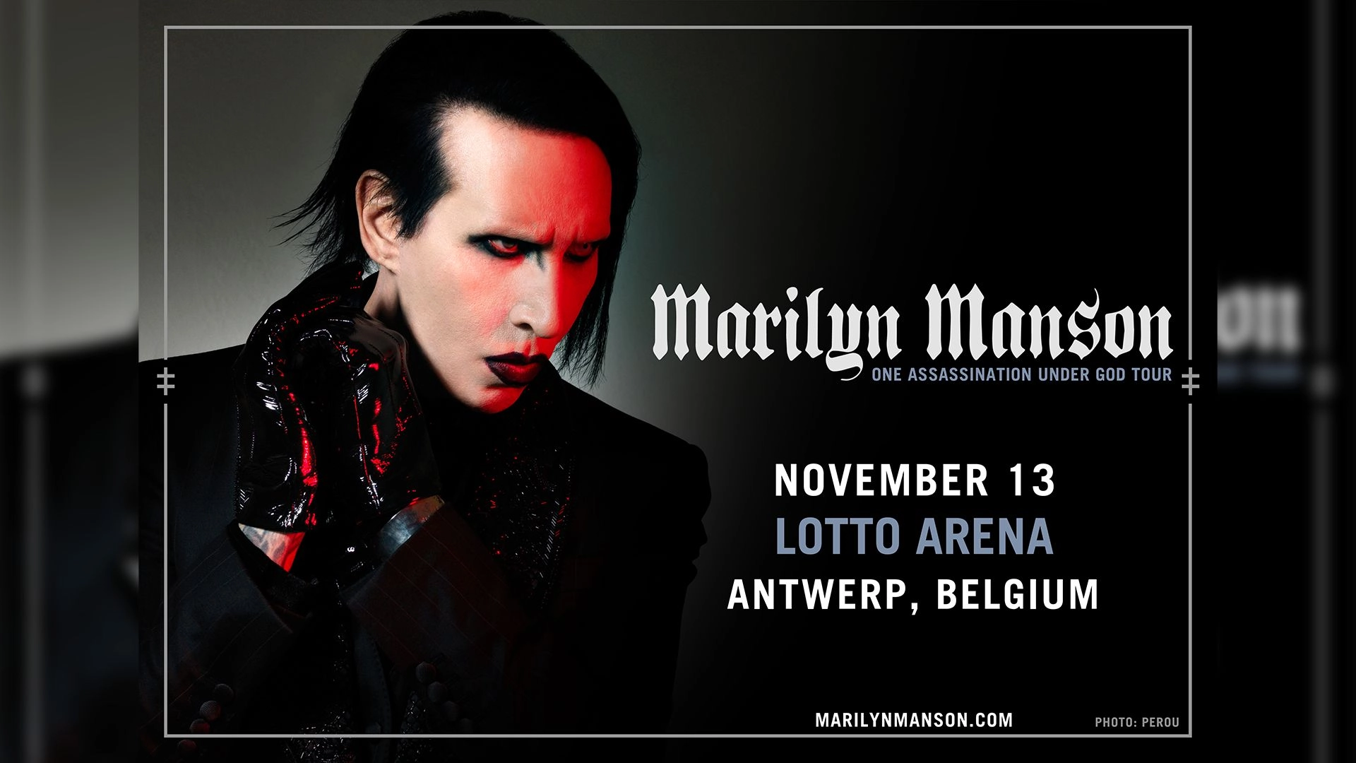 Billets Marilyn Manson (Lotto Arena - Anvers)