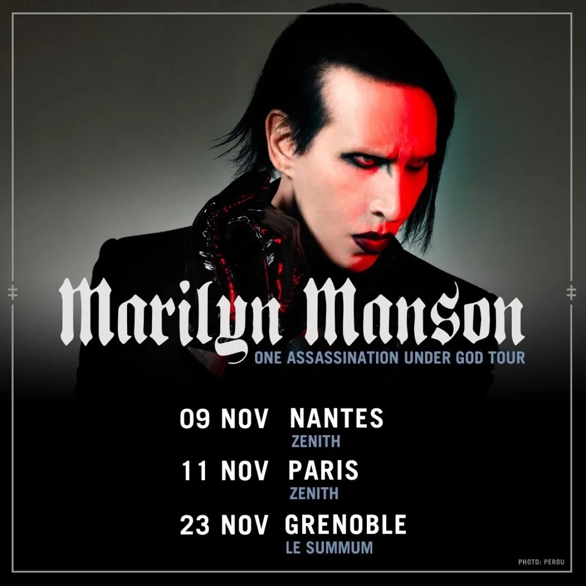 Billets Marilyn Manson (Summum - Grenoble)