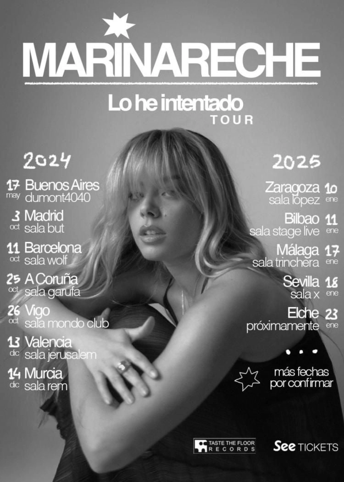 Billets Marina Reche (La Riviera - Madrid)