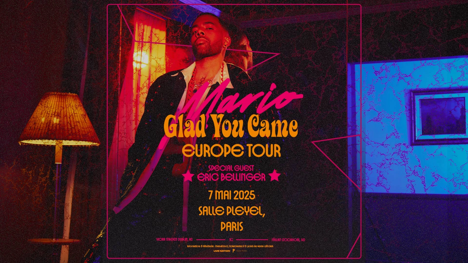 Billets Mario (Salle Pleyel - Paris)