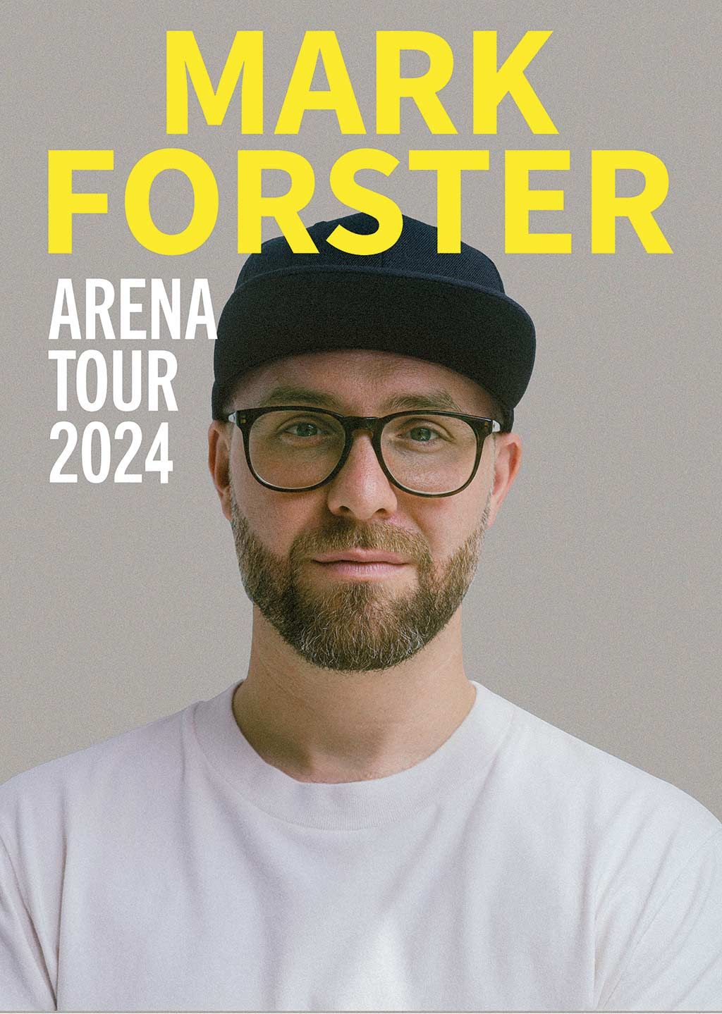 Billets Mark Forster Arena Tour 2025 à Brunswick (Volkswagen Halle) du 30 avril 2025 Infos