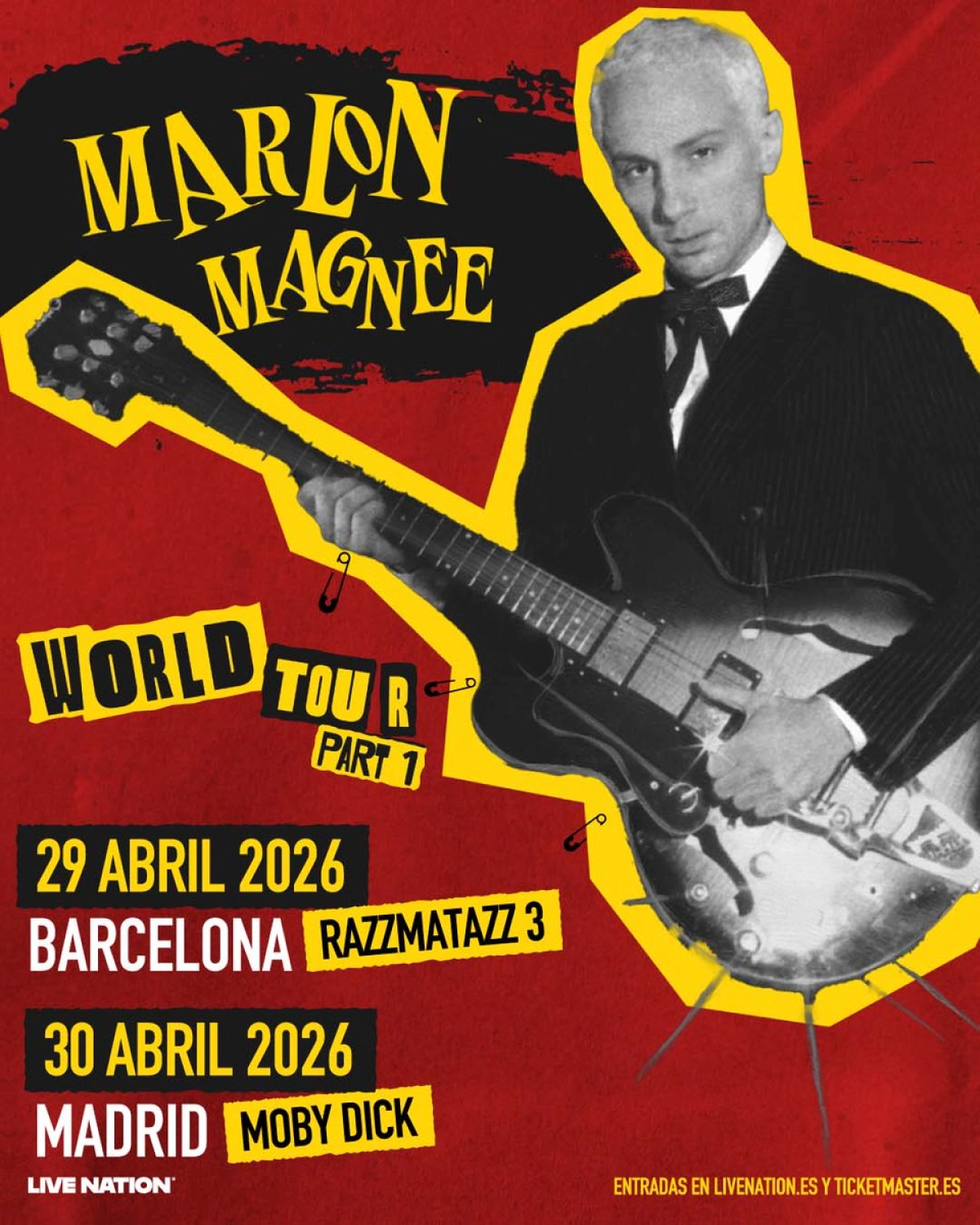 Marlon Magnée - World Tour Part 1 en Razzmatazz Tickets