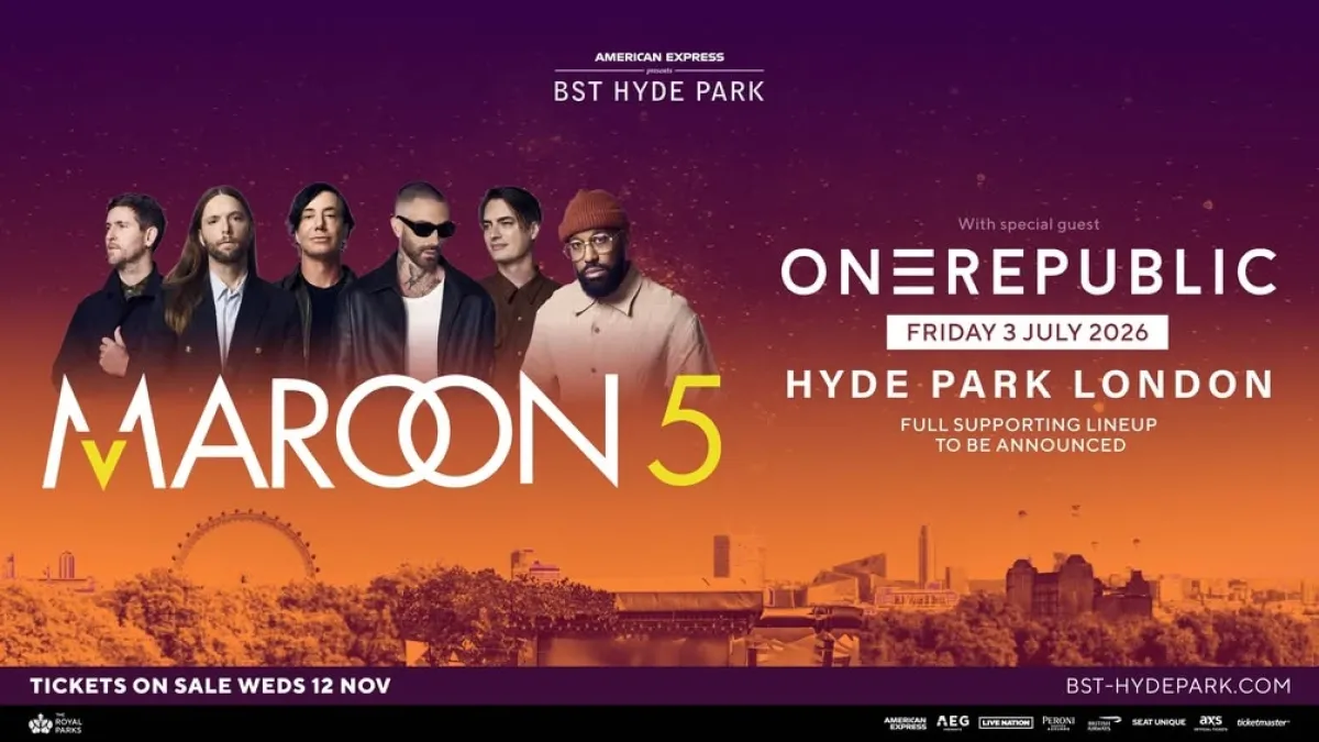 Maroon 5 al Hyde Park Tickets