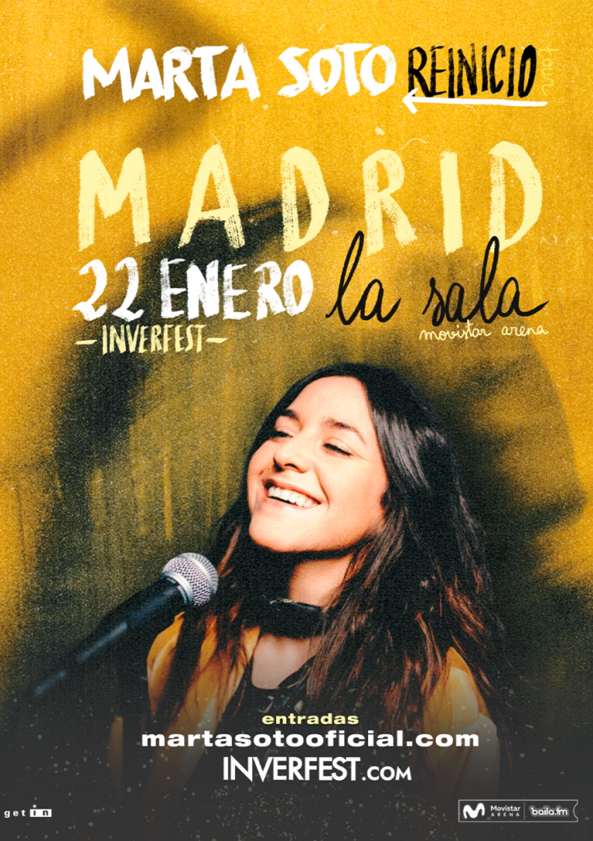 Billets Marta Soto (Movistar Arena Madrid - Madrid)