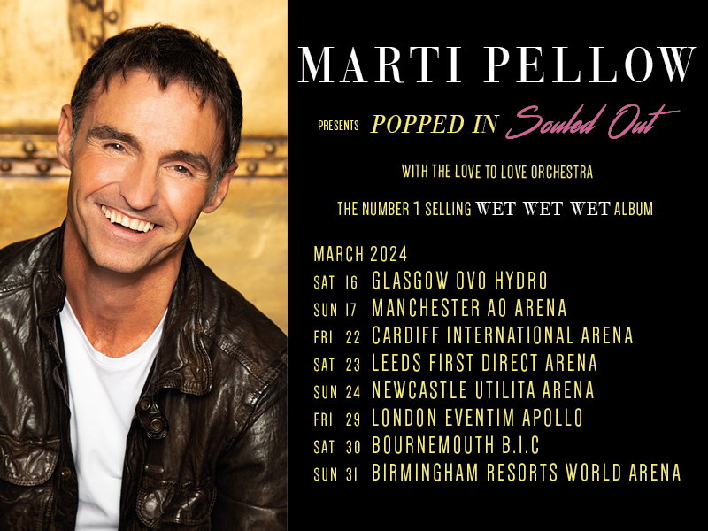 Billets Marti Pellow (First Direct Arena Leeds) du 23 mars 2024